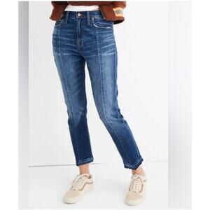 Madewell Jeans Womens 29 High Rise Slim BoyJean Seamed Edition Boyfriend Relaxed